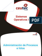 Administración de Procesos e Hilos Parte II