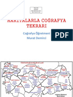 Hari̇talarla Coğrafya Tekrari