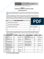 Acta de 5ta Distribucion Primaria - Item Yanahuanca