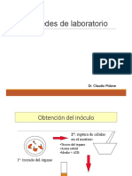 Huéspedes y métodos de aislamiento viral en laboratorio