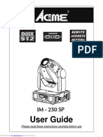 User Guide: IM - 250 SP