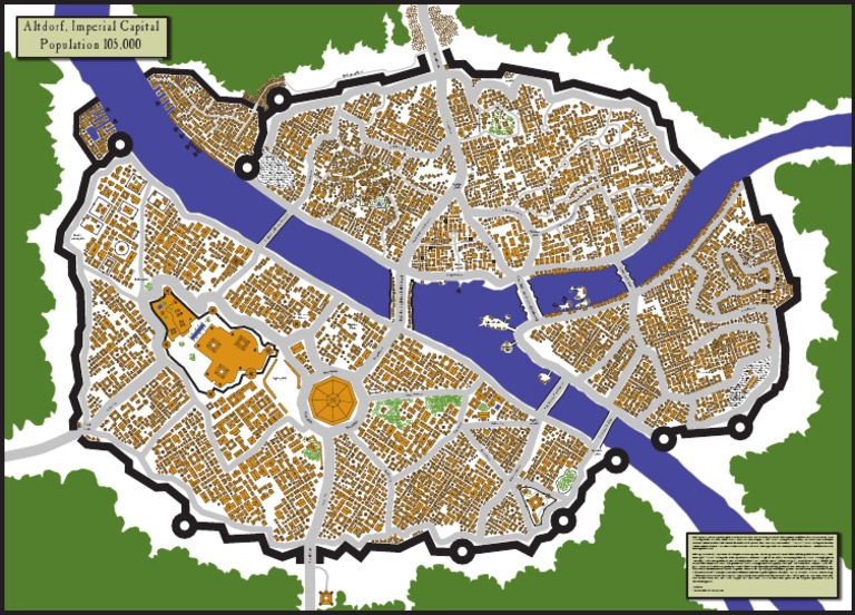 Map City Altdorf - Vector | PDF