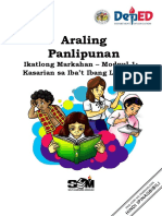 Ap10 - q3 - Mod1 - Kasarian Sa Iba't Ibang Lipunan