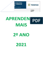 Atividades de alfabetização e matemática para 2o ano