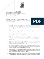  FICHAMENTO- POLITICAS PUBLICAS PARA O LIVRO, LEITURA, LITERATURA E BIBLIOTECA NO  BRASIL