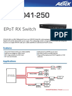 Epot RX Switch: Features