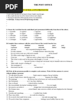 Unit 9 The Post Office: Grammar: Omission of Relative Pronouns