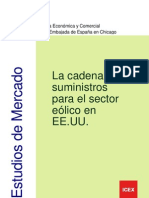 Cadena Suministro Sector Eolico EEUU