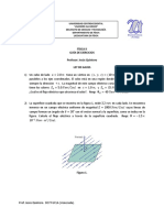 Física II. Problemas de campo eléctrico