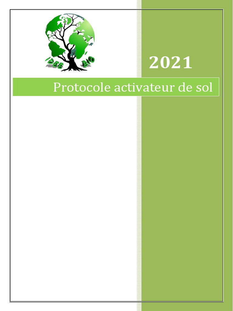 Efficacité de l'activateur de sol PDF Sol (pédologie) Racine — free download