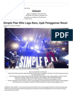 Simple Plan Rilis Lagu Baru, Ajak Penggemar Reuni - Republika On