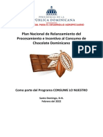 Plan Nacional Del Relanzamiento e Incentivo Del Consumo de Chocolate (Modificado) VERSION FINAL 21 DE FEBRERO