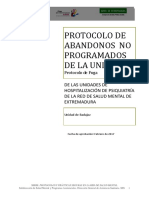 Protocolo de Fuga Badajoz