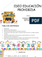 Video Educación Prohibida Cipa 5