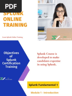 Learn Splunk Online Training