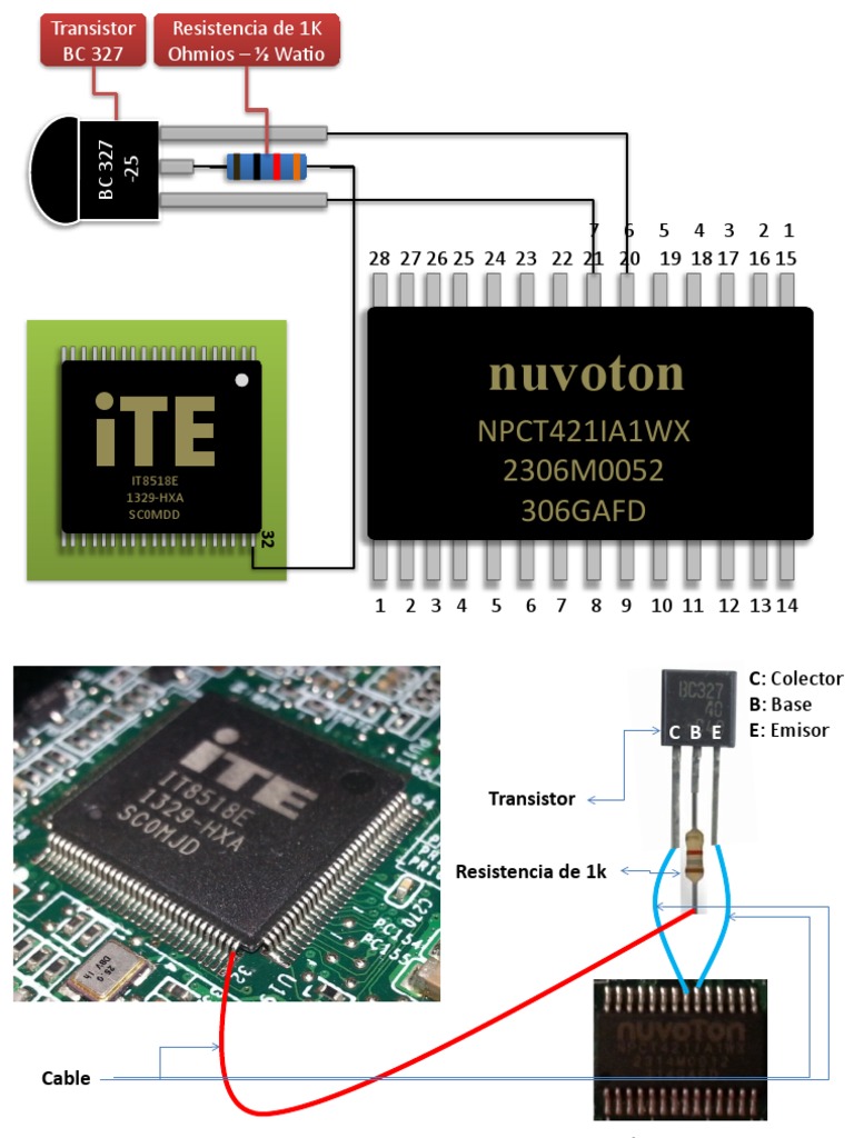 Uso del Chip Nuvoton en Electrónica | PDF