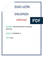 Colegio León Siguenza: Lenguaje