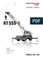 Terex Rt555-1 Specification & Load Chart