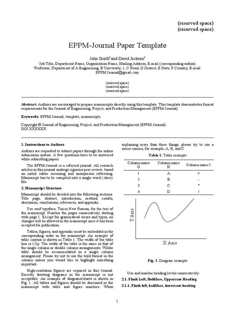 EPPM-Journal Paper Template: (Reserved Space) (Reserved Space) | PDF ...