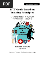 MODULE 3 FITT Trainingprinciples - v2