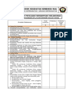 Daftar Tilik SP 2 Klien Isos