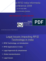 Legal Issues Impacting RFID Technology in India