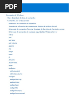 Comandos de Windows
