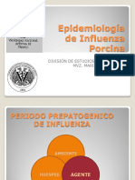 Epidemiología de influenza porcina