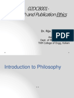 CL1 Introduction To Philosophy Rijo TKMCE