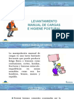 Levantamiento Manual de Cargas e Higiene Postural