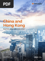 China and Hong Kong: Quarterly Construction Cost Review