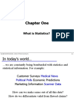 Chapter One: What Is Statistics?