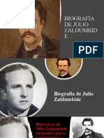 Biografía Julio Zaldumbide Presentacion