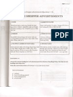 Irst Look at The Home Shopper Advertisments (Questions 1 - 6)