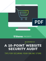 10 Point Ecommerce Website Security+Audit
