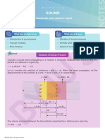 Sound: Pressure and Density Wave