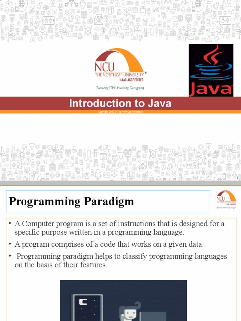 Programming Paradigms and Introduction To Java | PDF | Java Virtual ...