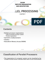 CSC429 - Chapter 7 - Parallel Processing
