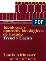 Louis Althusser - Ideología y Aparatos Ideológicos de Estado_ Freud y Lacan