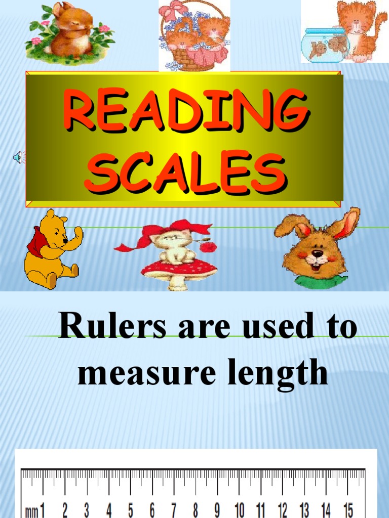 Interpreting Scales and Measurements Document A Collection of Scales