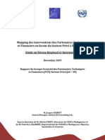 Mapping Des Interventions Des Partenaires Techniques Et Financiers en Faveur Du Secteur Privé À Madagascar (COI/ONUDI - 2009)