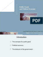 Public Goods and Political Economy