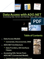 Access SQL and MySQL from .NET with ADO.NET