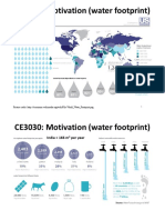 CE3030: Motivation (Water Footprint)