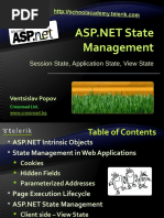 Management: Session State, Application State, View State