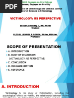 VICTIMOLOGY - US PERSPECTIVe