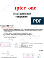 Chapter One: Shaft and Shaft Component