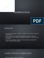 Criminalidad