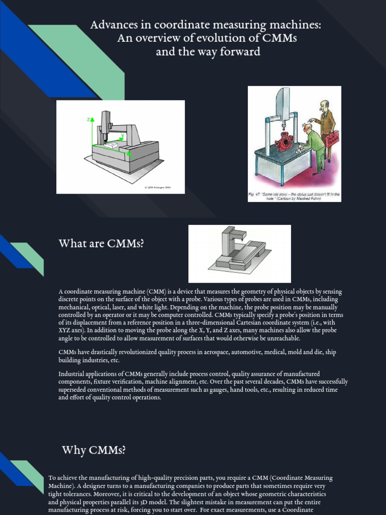 Advances in Coordinate Measuring Machines | PDF | Applied And ...