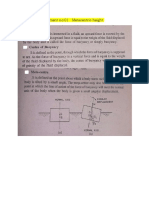 Explanation Expt No 1 Metacentric Height